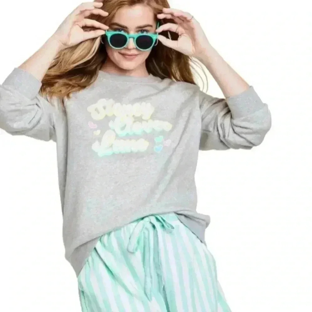NWT Stoney Clover Lane x Target Crew Sweatshirt Gray S